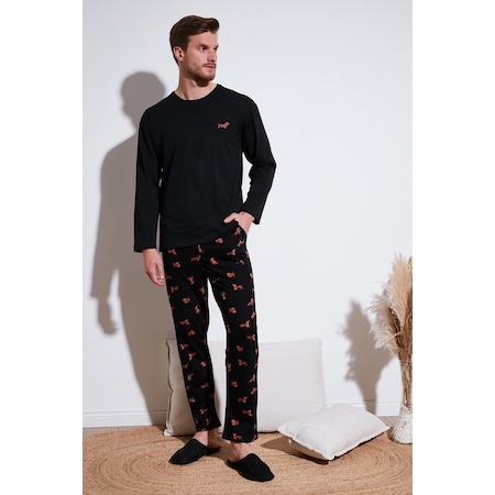Buratti Erkek Pijama Takımı 6572013 Siyah