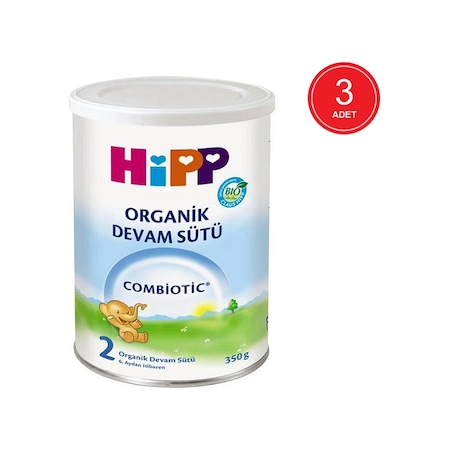 Hipp 2 Organik Combiotic Devam Sütü 6+ Ay 3 x 350 G