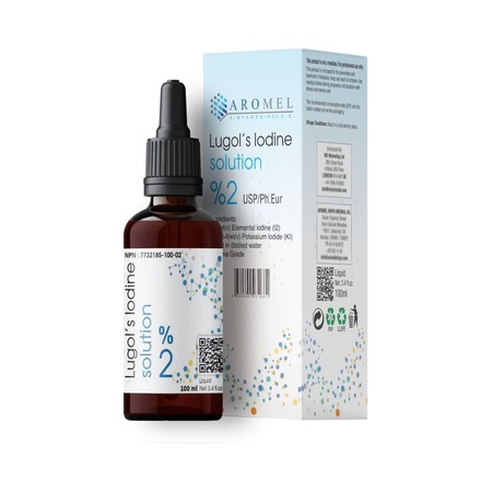 Aromel Lugol Çözeltisi %2 Lik 100 Ml Lugols Iodine Solution |