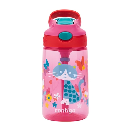 Contigo Gizmo Flip Kedicikler Tritan Çocuk Suluğu 420ml Pembe