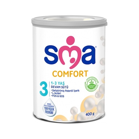 Sma 3 Comfort Bebek Sütü 1 - 3 Yaş 400 G