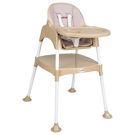 Babydoor 3in1 Bambu Çalışma Masalı Pedli Mama Sandalyesi