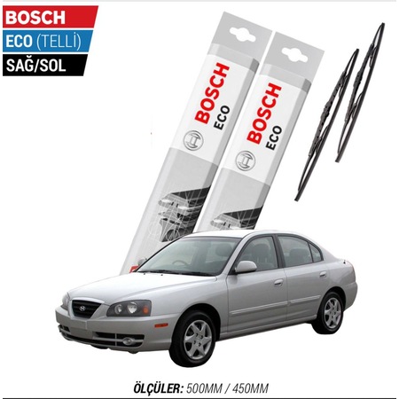 Hyundai Elantra Silecek Takımı 2000-2010 Bosch Eco