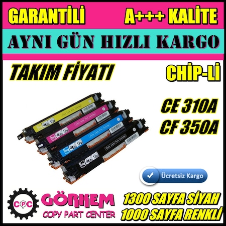 Hp M177Fw Uyumlu Toner Set Cf350A