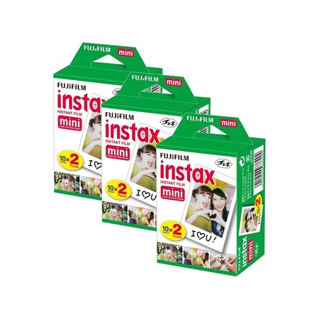 Fujifilm Instax Mini 3X20 Li Paket 60 Adet Fotoğraf Filmi