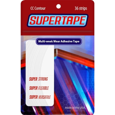 Protez Saç Bandı Super Tape ''Cc'' (2 Cm X 7.5 Cm) 36 Adet