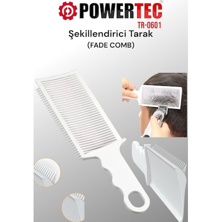 Powertec TR-0601 Şekillendirici Tarak