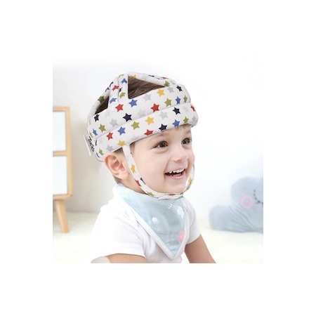 Ayarlanabilir Bebek Çocuk Baş Kafa Koruma Güvenlik Kaskı - Bebek6