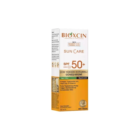 Bioxcin Sun Care Yağlı Ciltler İçin Çok Yüksek Korumalı Güneş Kremi SPF50+ 50 ML