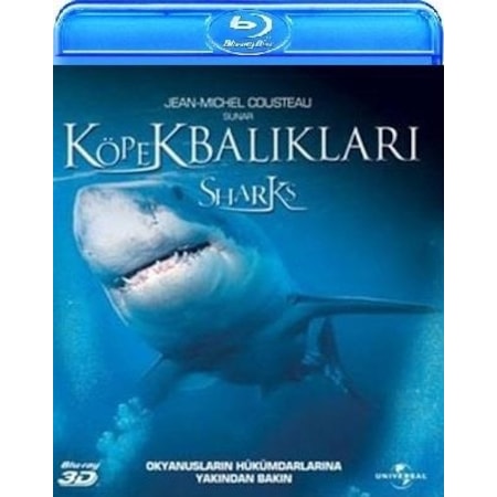 Sharks - Köpekbalıkları 3D+ 2D Blu-Ray Tek Disk