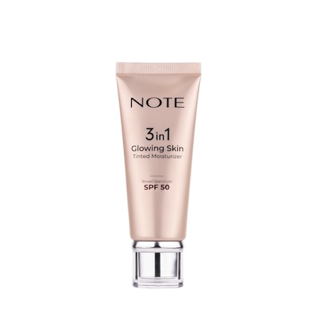 Note 3 in 1 Healthy Skin Tinted Moisturizer Renk Ton Eşitleyici 50 SPF+ Aydınlatıcı Krem