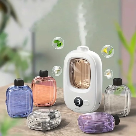 Mioji Mio Smell 2x 3 Kademeli Şarjlı Yeni Nesil Otomatik Oda Kokusu Makinesi - Gardenia Kokusu