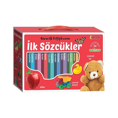 Ilk Kütüphanem Ilk Sözcükler 8'li Mini Kitap Set