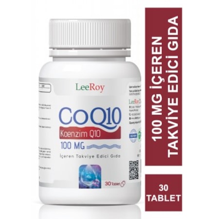 LeeRoy CoQ10 100mg 30 Tablet