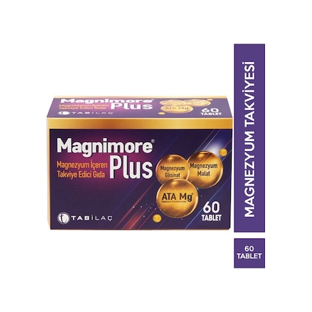 Magnimore Plus Magnezyum 60 Tablet