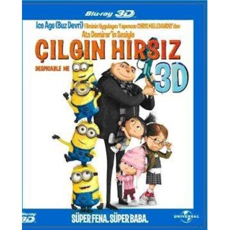 Despicable Me - Çılgın Hırsız 3D Blu-Ray