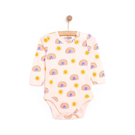 Hellobaby Unisex Uzun Kol Body Unisex Acikpembe