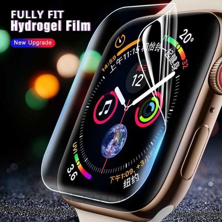 Apple Watch 44 Mm Ince Pet Tpu Ekran Koruyucu-Renksiz