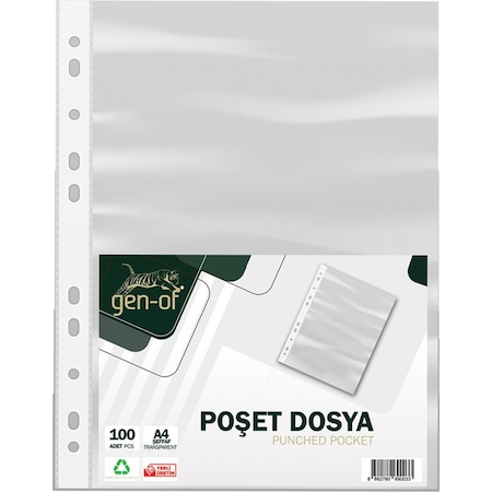 Gen-Of A4 Poşet Dosya 100'lü