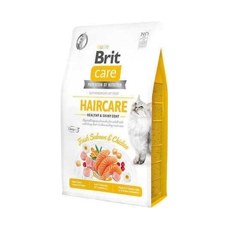 Brit Care Deri ve Tüy Sağlığı için Tahılsız Kedi Maması 7 KG