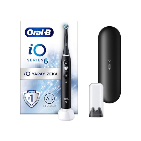 Oral-B iO 6 Şarjlı Diş Fırçası Siyah