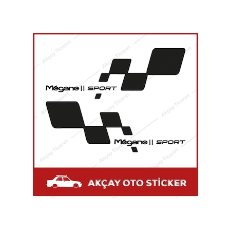 Renault Megane 2 Sticker Megane Sticker Renault Oto Sticker