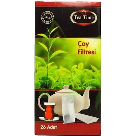 Tea Time Çay Filtresi (Çay Demleme Poşeti) 10 x 26'lı