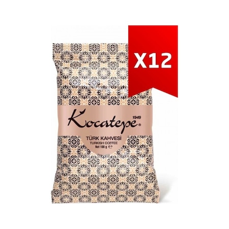 Kocatepe Türk Kahvesi 12 x 100 G