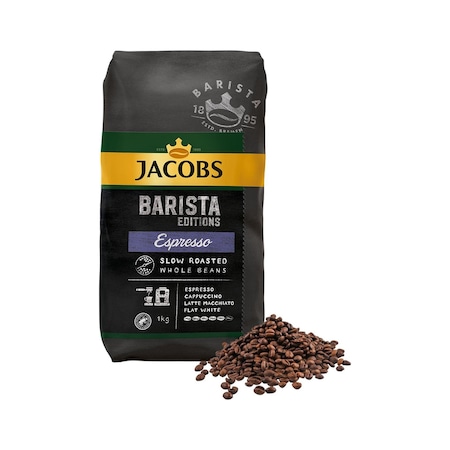 Jacobs Barista Editions Çekirdek Kahve %100 Arabica Espresso 1 KG