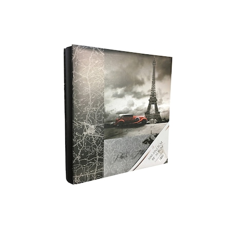 BF Albüm 10 x 15 CM 500'lük Kırmızı Araba Desenli Fotoğraf Albümü