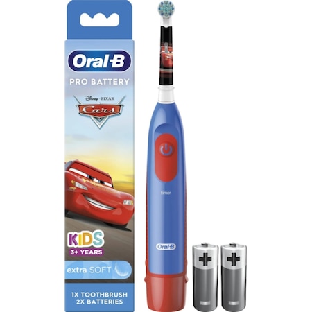 Oral-B Cars Çocuklar için Pilli Diş Fırçası