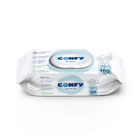 Confy Premium Soft Care Islak Mendil 100 Adet