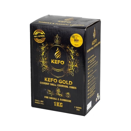 Kefo Gold Nargile Kömürü 1 Kg