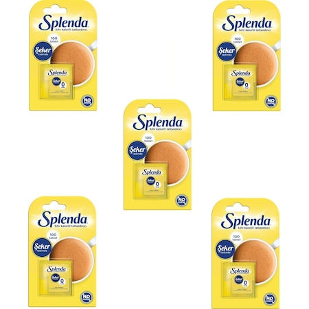 Splenda Tatlandırıcı Tablet 5 x 100'lü