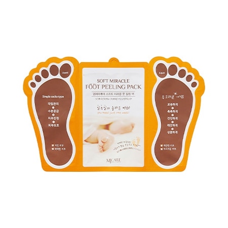 Mjcare Miracle Foot Peeling Pack - Mjcare Çorap Tipi Ayak Peeling Maskesi