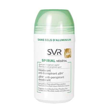 SVR Spirial Deodorant Antiperspirant Vegetal Roll-On 50 ML