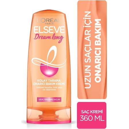 Elseve Dream Long Kolay Tarama Bakım Kremi 360 ML