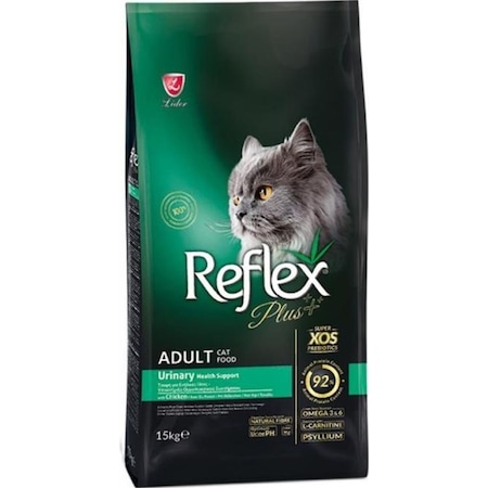 Reflex Plus Urinary Tavuklu Yetişkin Kedi Maması 15 KG