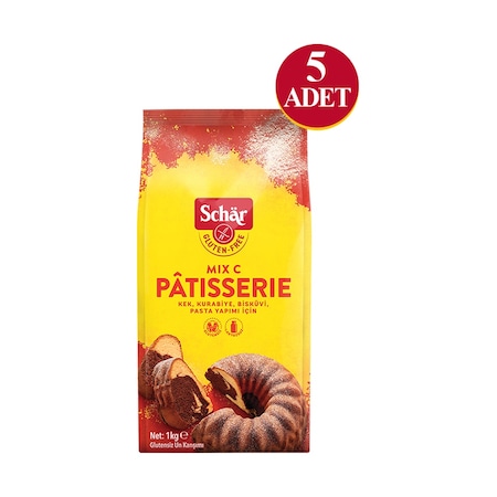 Schar Mix C Patisserie Glutensiz Un 5 x 1 KG