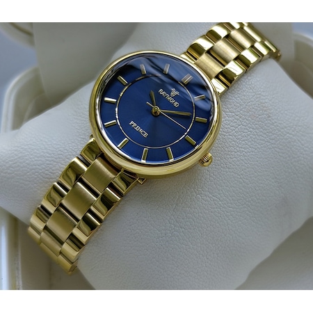 Raymond RYM21005 Gold Blue Kadın Kol Saati