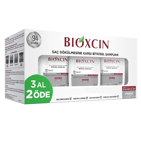 Bioxcin Genesis Yağlı Saçlar için Şampuan 3 x 300 ML