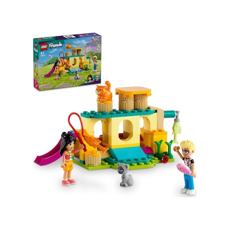 LEGO® Friends Kedi Oyun Parkı Macerası 42612 5+ Yaratıcı Oyuncak Yapım Seti - 87 Parça