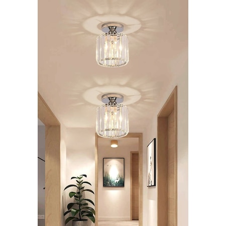 Luna Lighting LUNAMSLCH-1 Luxury Kristal Plafonyer Avize