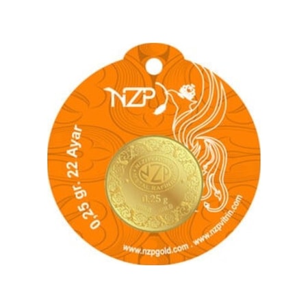 0.25 Gram 22 Ayar Altın
