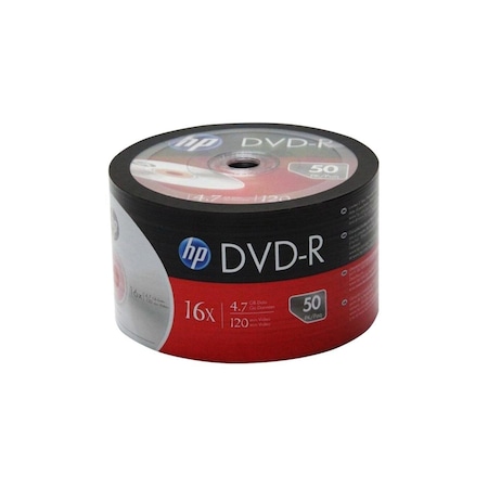 Hp Boş Dvd-R 50'Li Paket 16X 4.7 Gb 120 Min