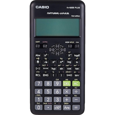 Casio FX-82ES Plus 2. Versiyon Bilimsel Fonksiyonlu Hesap Makinesi