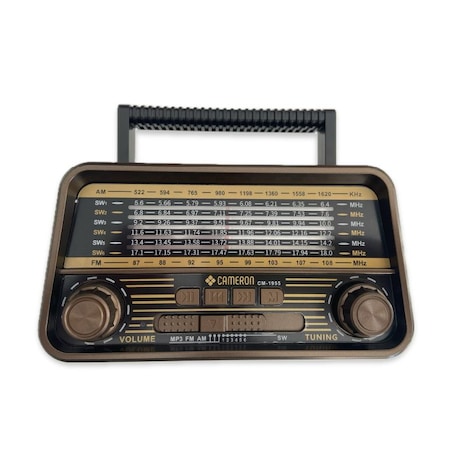 Ulvila CM-1955 USB Çalar Saatli FM - BT Nostaljik Radyo