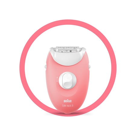 Braun Silk-Epil 3 3176 Smartlight 2 Hız Ayarı Kablolu Epilatör