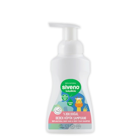 Siveno %100 Doğal Bebek Köpük Şampuanı 250 ML