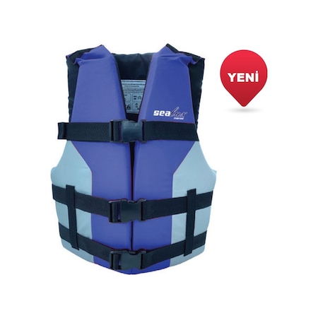 Sealux Marine Spor Can Yeleği Mavi